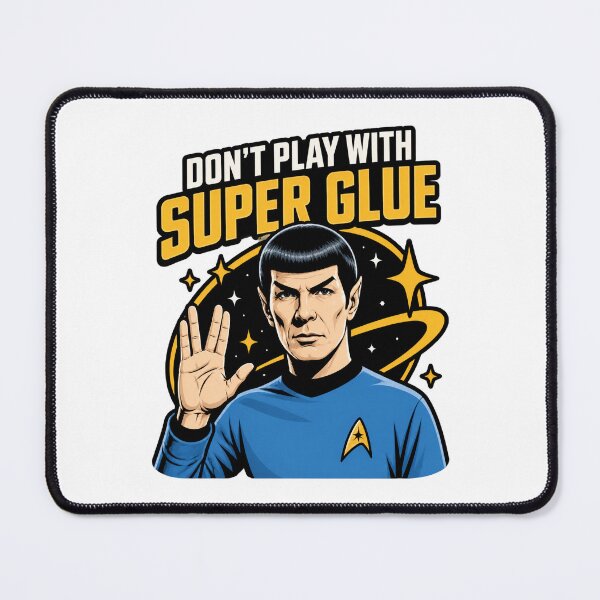 Item preview, Don’t Play With Super Glue Funny Warning Design for Safety Awareness PERFECT GIFT FOR YOU AND FRIENDS designed and sold by snipH.