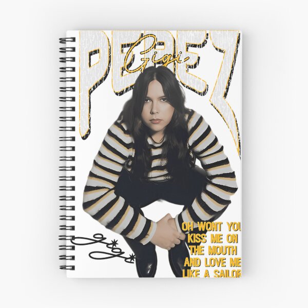 Item preview, Female Singer Striped Lyric Quote designed and sold by Vueltarutas.