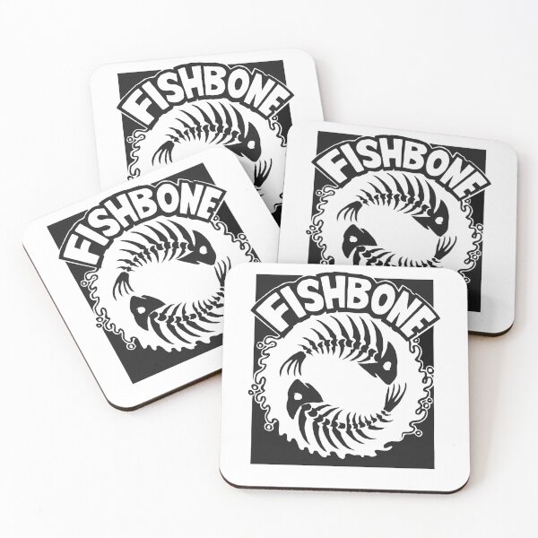 Item preview, Circular Fish Skeleton Outline White Line Art designed and sold by Vueltarutas.