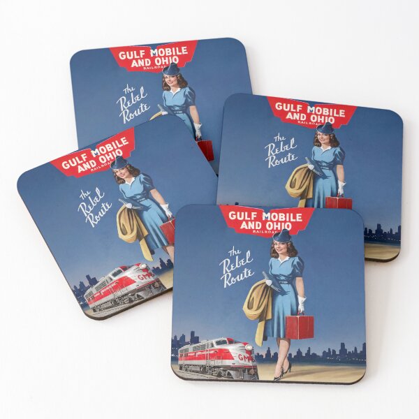 Item preview, Gulf, Mobile and Ohio - The Rebel Route designed and sold by Trains-and-Rail.