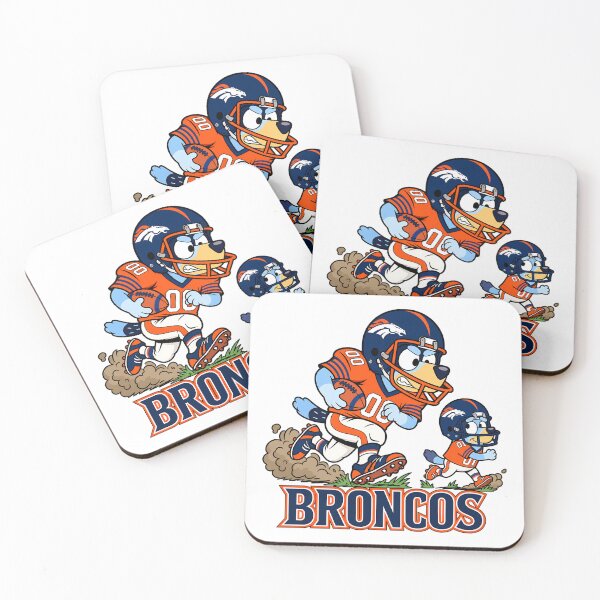 Item preview, Denver Broncos Team Funny Blueys and Dad Football Players designed and sold by Justice Geovanni.