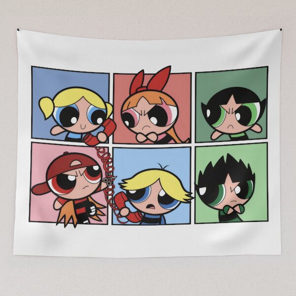 Item preview, Retro 90s Superhero Trio vs Rival Counterparts - Y2K Comic Panel Poster designed and sold by Billy Morfo™.