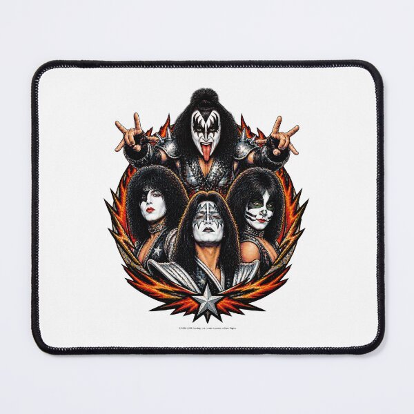 Item preview, Kiss Mask Design in Black on White - Stylish and Minimalist Face Covering ⭐⭐⭐⭐⭐ designed and sold by po3mba.