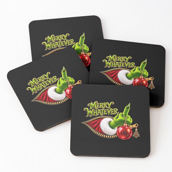 Item preview, Grinch, Merry Whatever Grinch Christmas, Green Grinch Hand with Ornament, Christmas Sublimation designed and sold by MeliaMass.