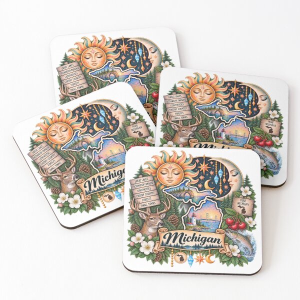 Item preview, Michigan Celestial Wonders designed and sold by Whimspired By Paxx.