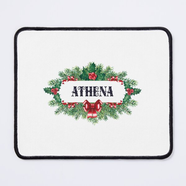Item preview, Athena Funny & Cool Personalized Christmas Name – Custom Holiday Gift for Girls and Women designed and sold by Oussinc.