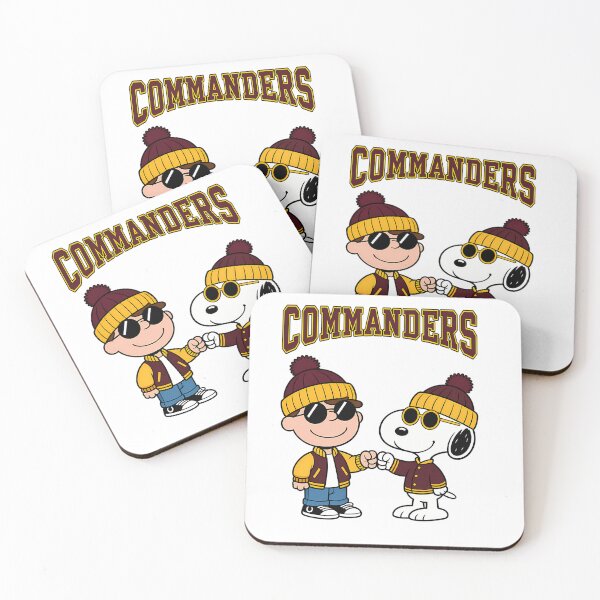 Item preview,  Charlie Brown  Snoopy Washington Commanders Football Retro F298 designed and sold by JaydaDickens.