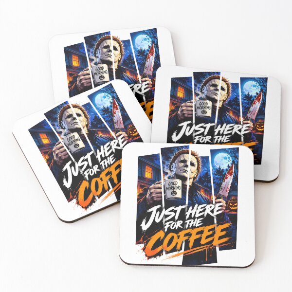 Item preview, Just Here For The Coffee... And Maybe A Little Haunting☕️ designed and sold by KLERIKSTORE.