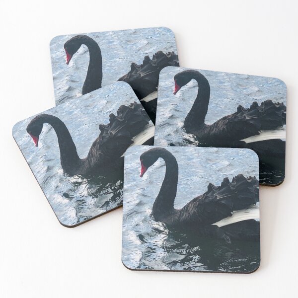 Item preview, Graceful Black Swan in Lake designed and sold by Jasbindar Singh.