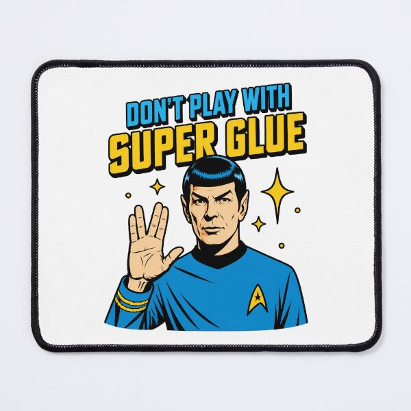 Item preview, Funny Don’t Play With Super Glue Warning Design for Safety Awareness PERFECT GIFT FOR YOU AND FRIENDS designed and sold by titimo.