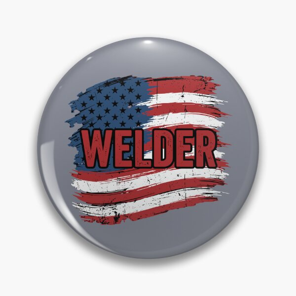 Item preview, Welder Patriotic American Flag Skilled Tradesman designed and sold by SofiBlair.