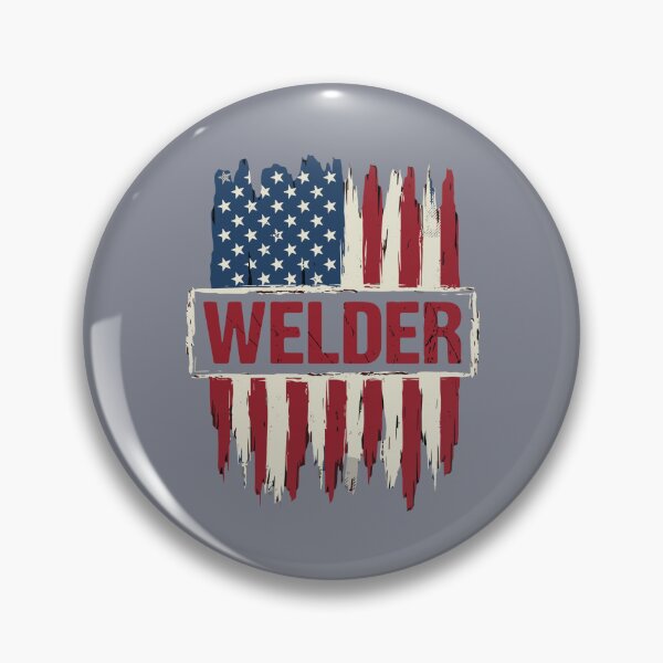 Item preview, Welder American Flag Patriot Tradesman designed and sold by SofiBlair.