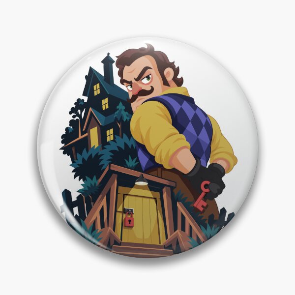 Item preview, Hello Neighbor Game, Theodore Peterson, Mr Peterson designed and sold by karamram.