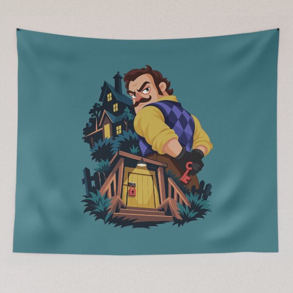 Item preview, Hello Neighbor Game, Theodore Peterson, Mr Peterson designed and sold by karamram.