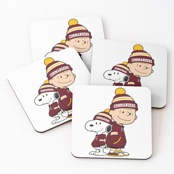 Item preview,  Charlie Brown  Snoopy Washington Commanders Football Retro F138 designed and sold by JaydaDickens.