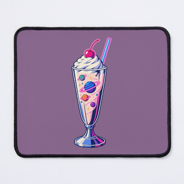 Item preview, Retro Galactic Milkshake Planets Space Soda Fountain designed and sold by KungPowUnicorn.