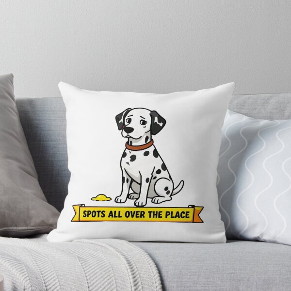 Item preview, Spots All Over The Place - Funny ADHD Chaos Dalmatian Meme designed and sold by Arc2020.