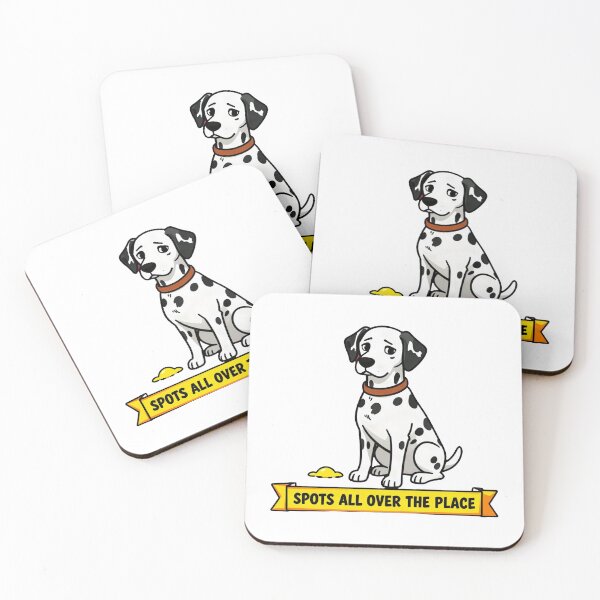 Item preview, Spots All Over The Place - Funny ADHD Chaos Dalmatian Meme designed and sold by Arc2020.