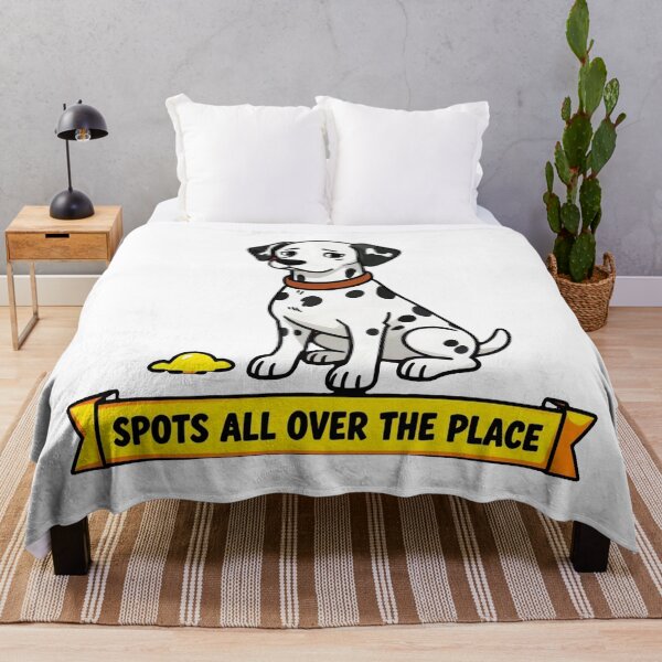 Item preview, Spots All Over The Place - Funny ADHD Chaos Dalmatian Meme designed and sold by Arc2020.