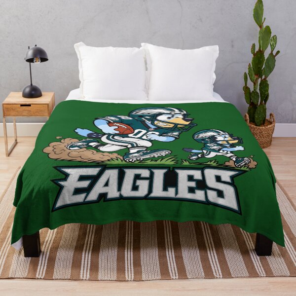 Item preview, Philadelphia Eagles Team Funny Blueys and Dad Football Players designed and sold by Justice Geovanni.