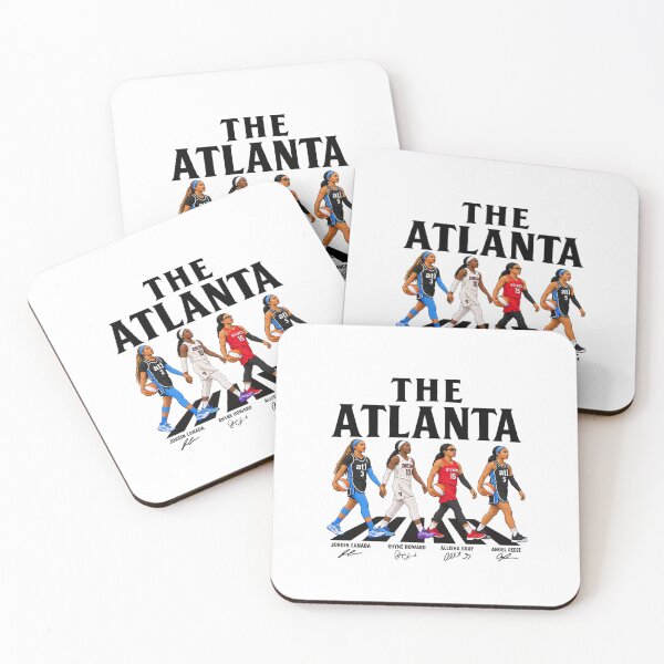 Item preview, The atlanta_cartoon - Jordin Canada, Rhyne Howard, Allisha Gray, Angel Reese designed and sold by JaydaDickens.