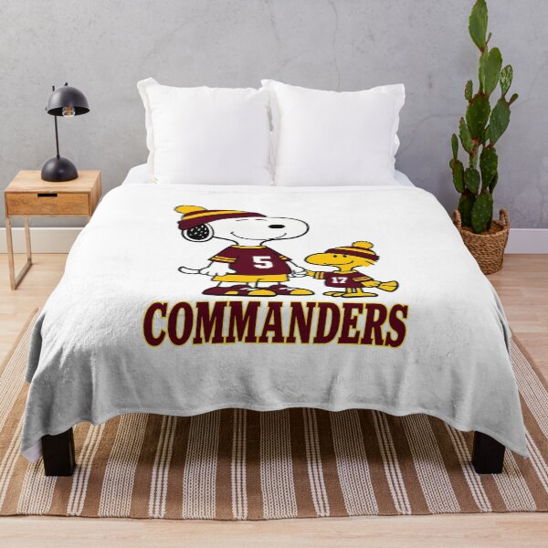 Item preview, Snoopy Woodstock Washington Commanders Football Retro F202 designed and sold by JaydaDickens.