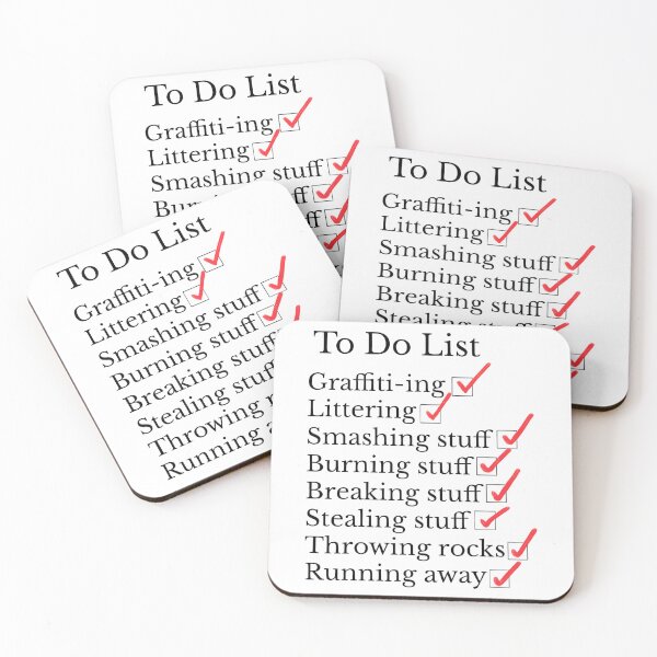 Item preview, Hunt For The Wilderpeople To Do List designed and sold by diasj-alisa.