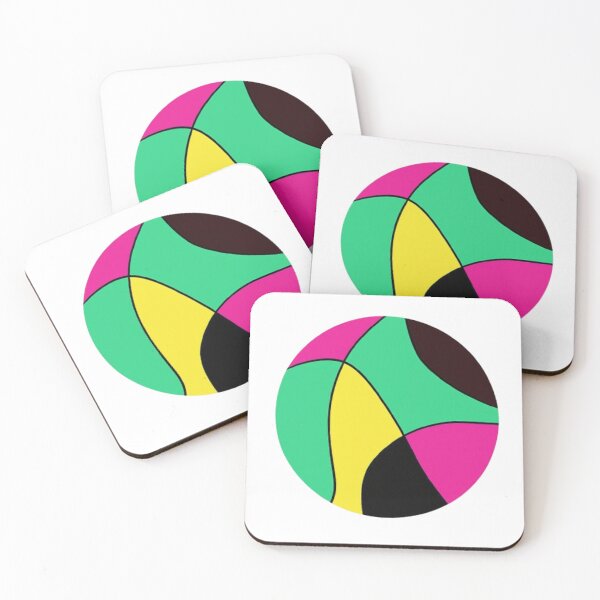 Item preview, Memphis Style Abstract Shapes | Colorful Geometric Pop Art designed and sold by Peaceful Lotus Home Design.