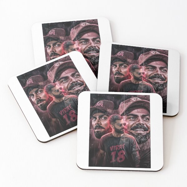 Item preview, King Kohli Intense Portrait Collage(Rcb) designed and sold by stauffe-rman.
