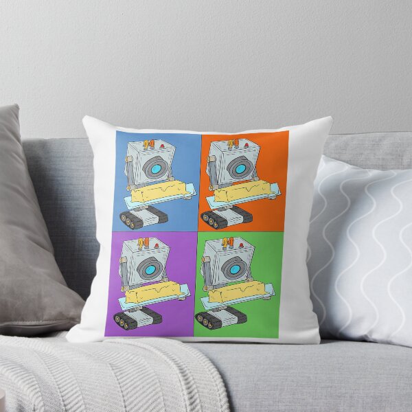 Item preview, Butter Robot In Color Squares With Yellow Background designed and sold by mcnally-lzola.