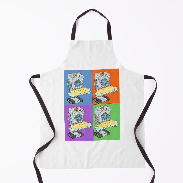 Item preview, Butter Robot In Color Squares With Yellow Background designed and sold by mcnally-lzola.