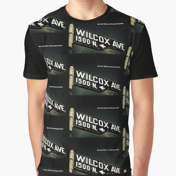 Wilcox Avenue2 Hollywood CA by Mistah Wilson Photography Graphic T-Shirt