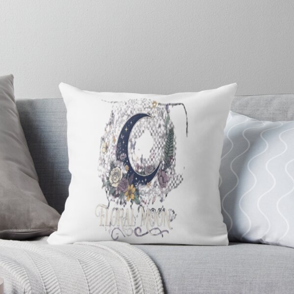 Item preview, Floral Moon Crescent Moon Botanical Celestial Aesthetic designed and sold by EssentialsWear.