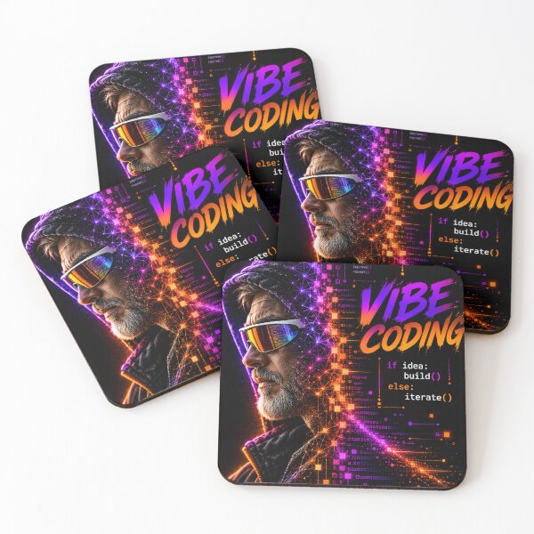 Item preview, Vibe Coding  Human Imagination Meets AI designed and sold by lydoartgalaxy.