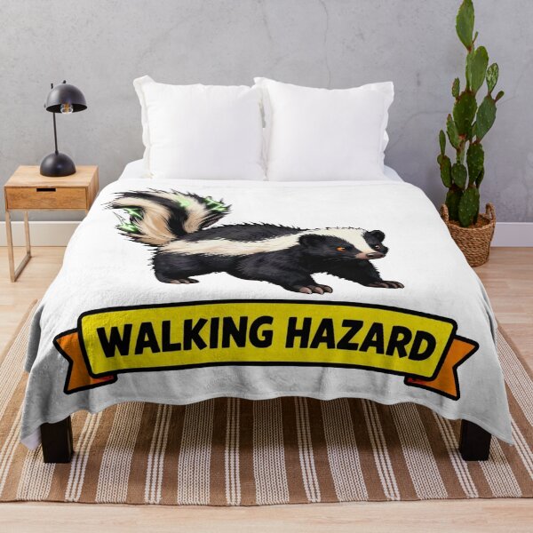 Item preview, Walking Hazard - Neon Chaotic Skunk Aesthetic designed and sold by Arc2020.