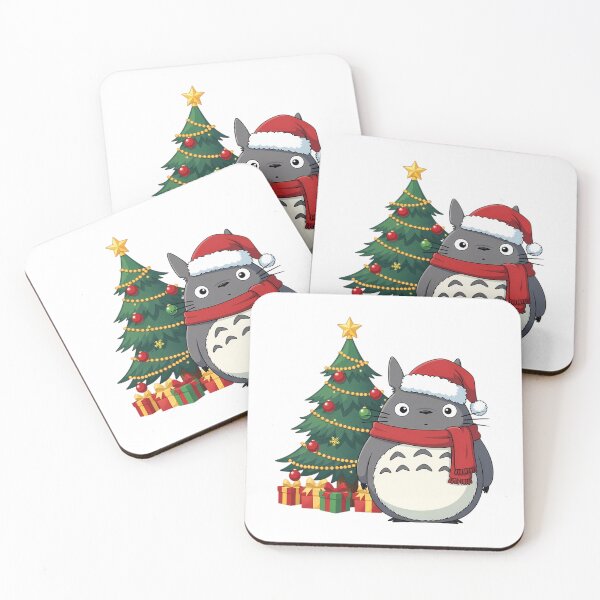 Item preview, Cute Totoro Christmas Art Print  Adorable Anime Holiday Dcor Perfect Xmas Gift For Studio Ghibli Fans designed and sold by felton-jacelyn.