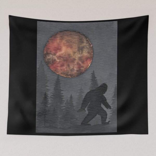 Item preview, Harvest Moon Sasquatch designed and sold by Beldridge Original Art.