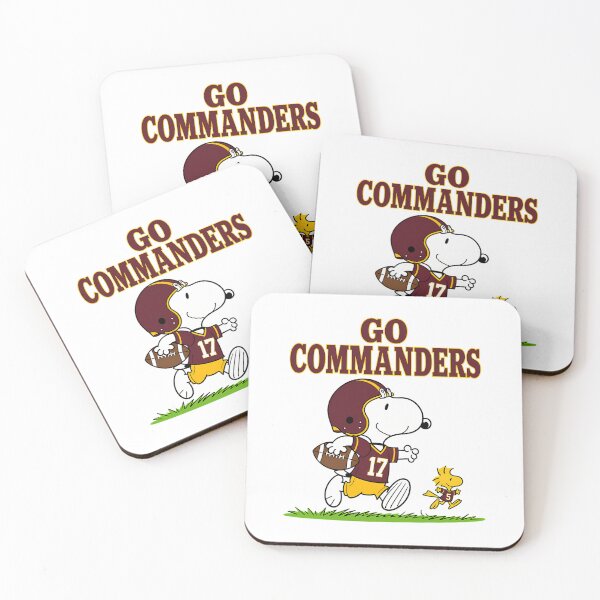Item preview,  Snoopy  Woodstock Washington Commanders Football Retro F394 designed and sold by JaydaDickens.