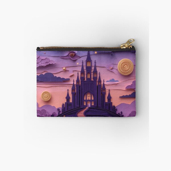 Item preview, Enchanted Purple Castle Under Starry Twilight designed and sold by GrinGalore.