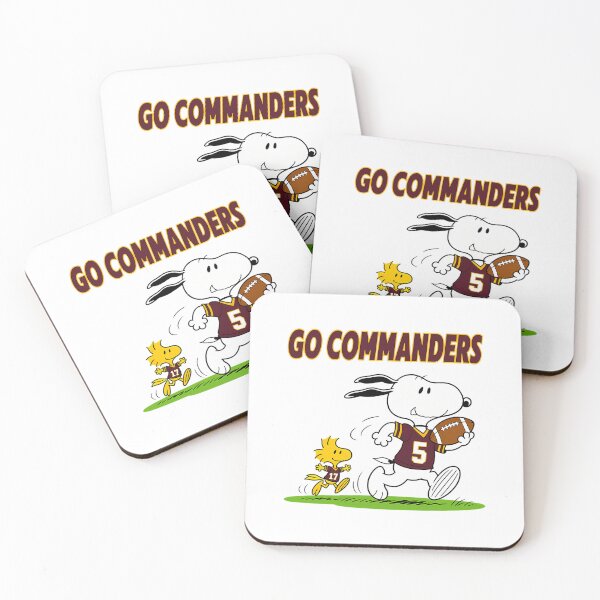 Item preview,  Snoopy  Woodstock Washington Commanders Football Retro F458 designed and sold by JaydaDickens.
