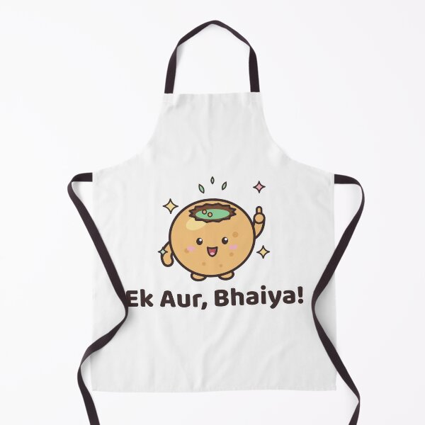 Item preview, Cute Kawaii Pani Puri - Ek Aur Bhaiya Desi Sticker designed and sold by Chai & Chaos.