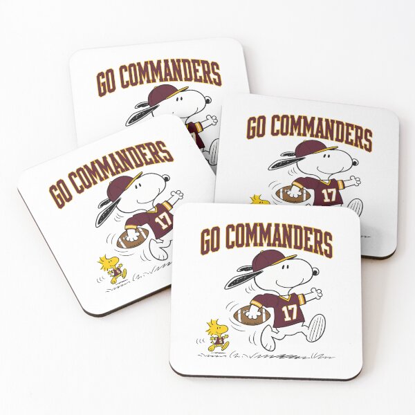 Item preview,  Snoopy  Woodstock Washington Commanders Football Retro F490 designed and sold by JaydaDickens.