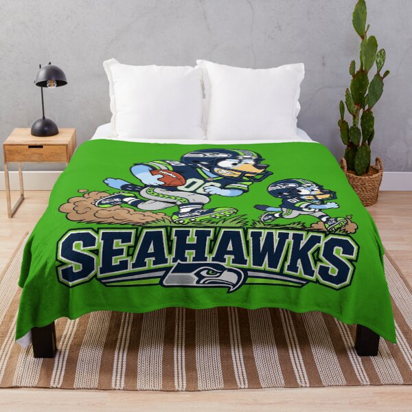 Item preview, Seattle Seahawks Team Funny Blueys and Dad Football Players designed and sold by Justice Geovanni.