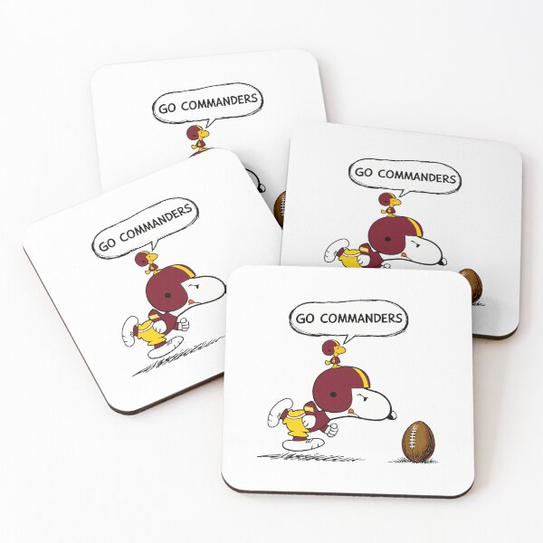 Item preview,  Snoopy  Woodstock Washington Commanders Football Retro F746 designed and sold by JaydaDickens.