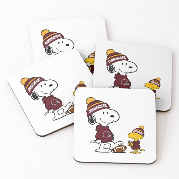 Item preview,  Snoopy  Woodstock Washington Commanders Football Retro F874 designed and sold by JaydaDickens.