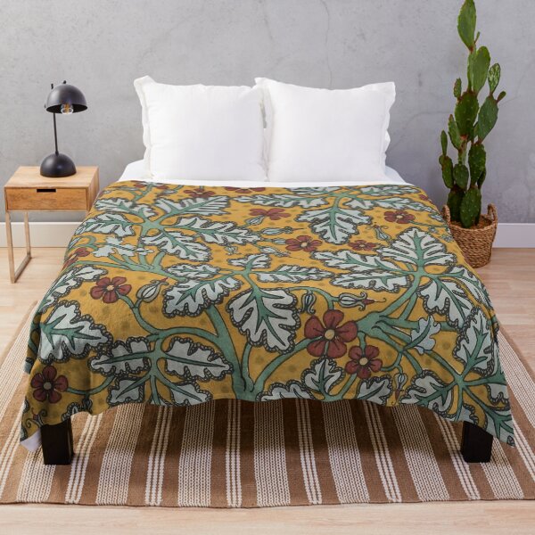 Item preview, Wild Geranium on Golden Ochre designed and sold by AuraMuse Studio.