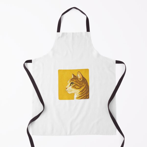 Item preview, Golden Chinese Style Orange Cat Portrait designed and sold by MOTI99.