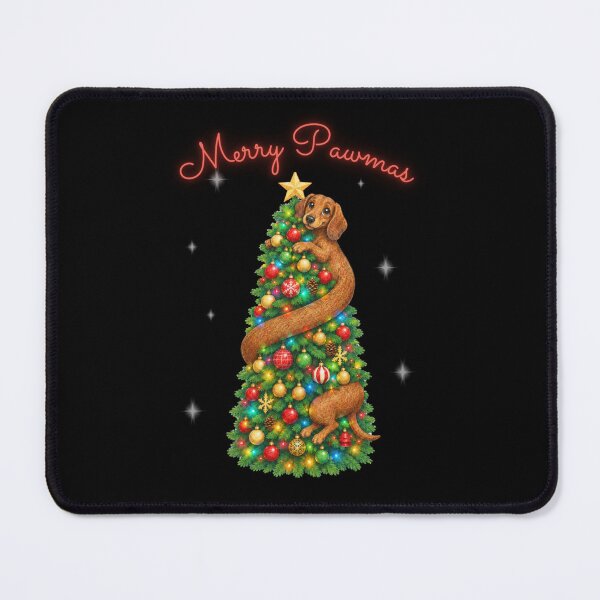 Item preview, Merry Pawmas - Holiday Dachshund designed and sold by oso-de-color.