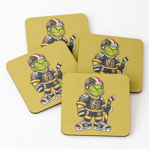 Item preview, Vegas Golden Knights Team Funny Grinch Ice Hockey Player designed and sold by Noelle Gordon.