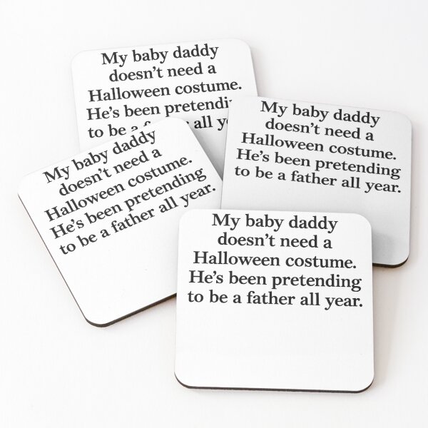 Item preview, My Baby Daddy Halloween Costume Deadbeat Dad Humor  Copy designed and sold by KireVeronica.